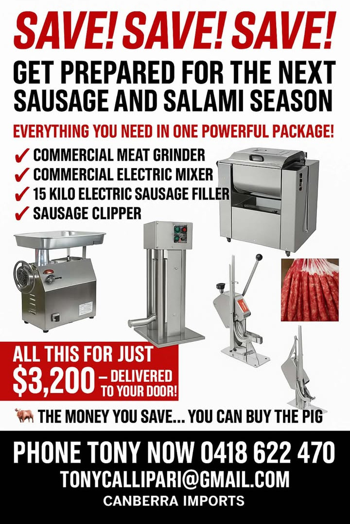 Sausage & Salami Commercial Package