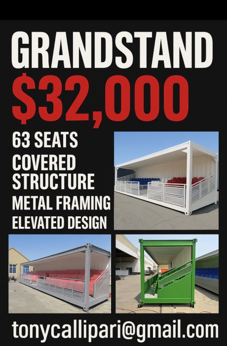 Shipping Container Stadium Seating Stands